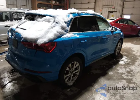 2022 Audi Q3 Premium Plus 45 Tfsi S Line Quattro Tiptronic из США, поврежденный, VIN WA1EECF33N1149945